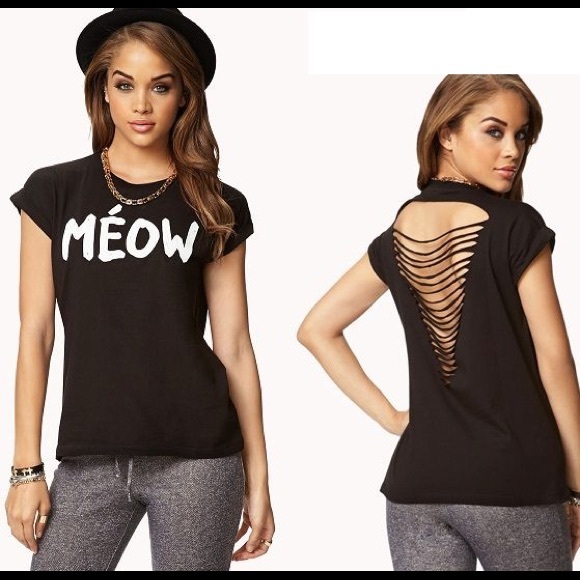 Méow T-Shirt Forever 21 - Picture 6 of 7